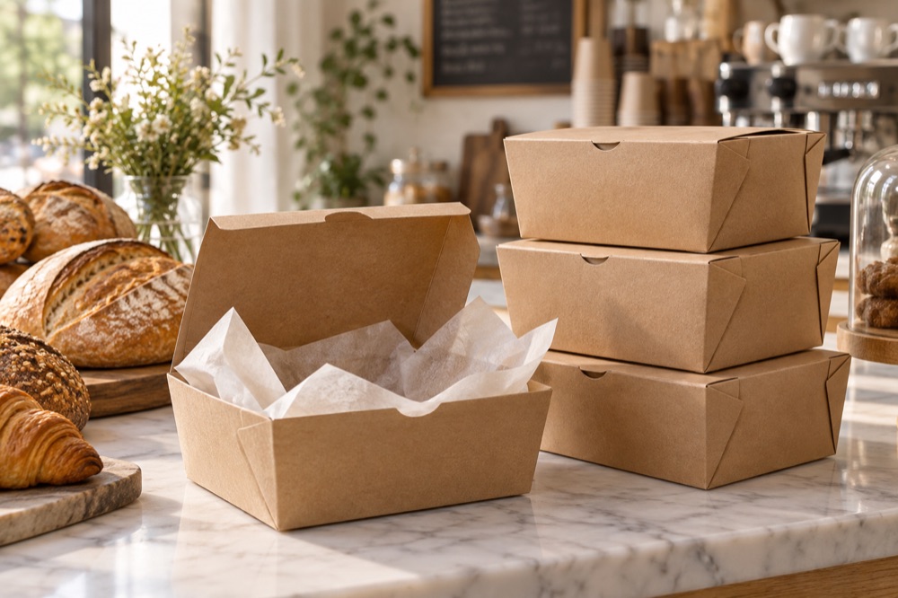 Food Packaging Boxes — structure and style inspiration scene