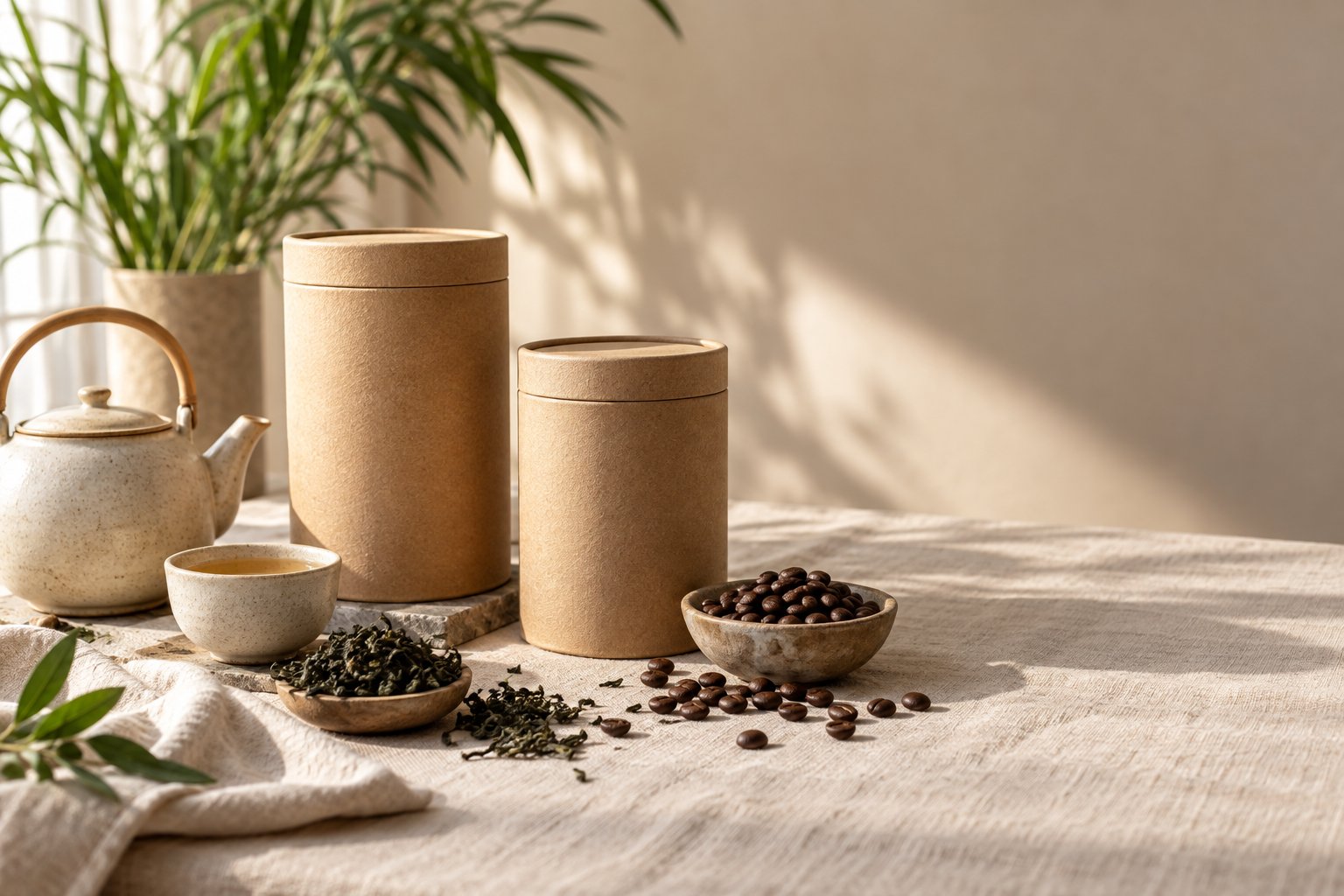 Tea & Coffee Packaging Boxes — structure and style inspiration scene