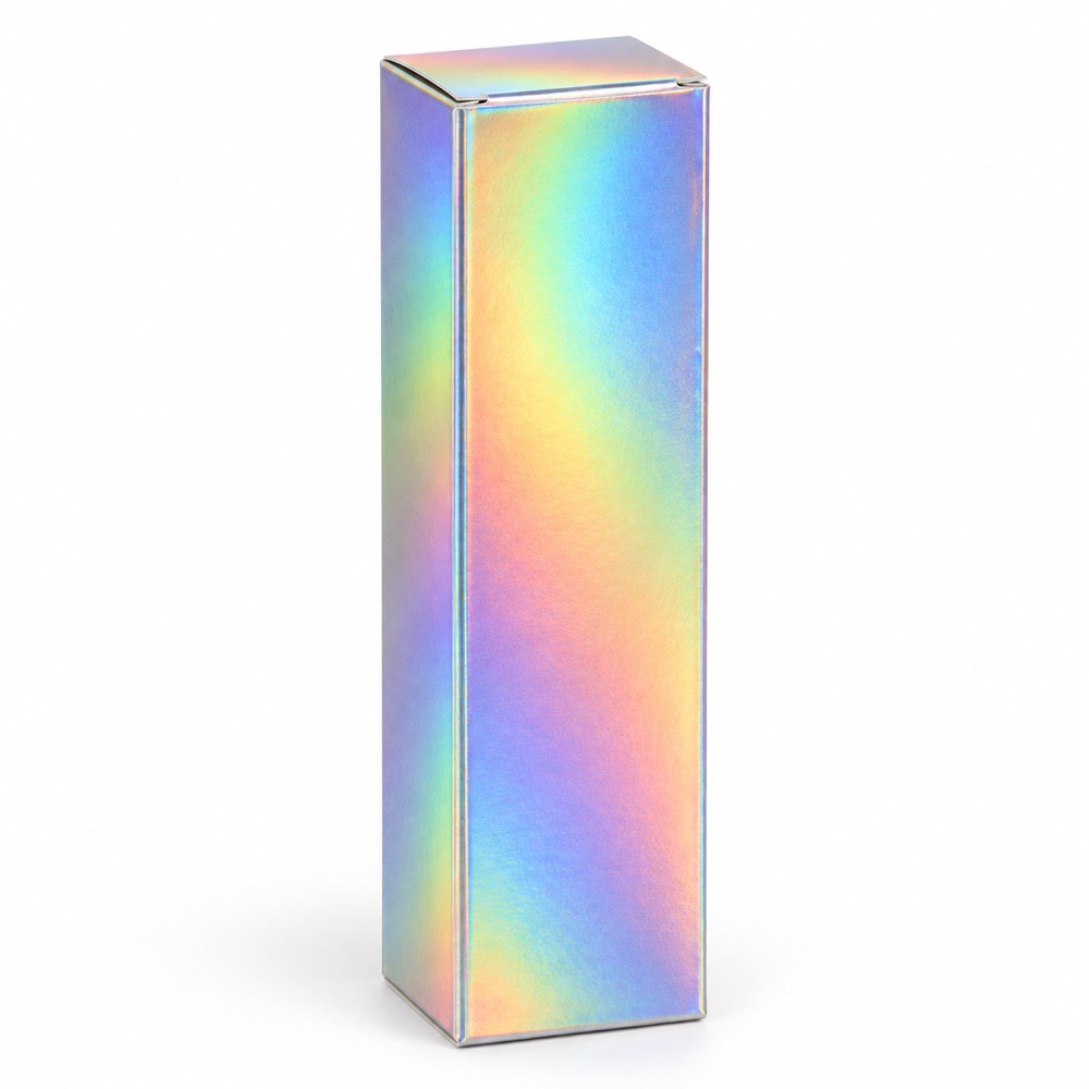 Holographic Laser Cardboard Folding Box for Beauty & Lip Gloss